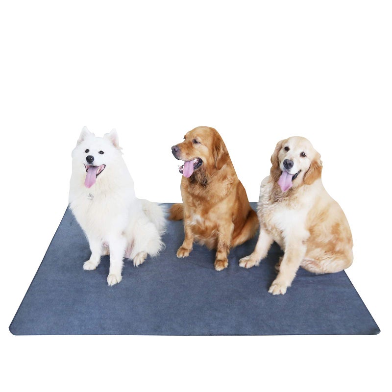 Peepeego Non-Slip Dog Pad 65 x 48, Washable Puppy Pads with Fast Absorbent, Waterproof for Training, Whelping for Puppy Playpen - Image 1